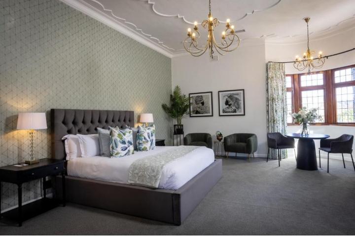 Luxury Castle — Lounge with Safari Cushions