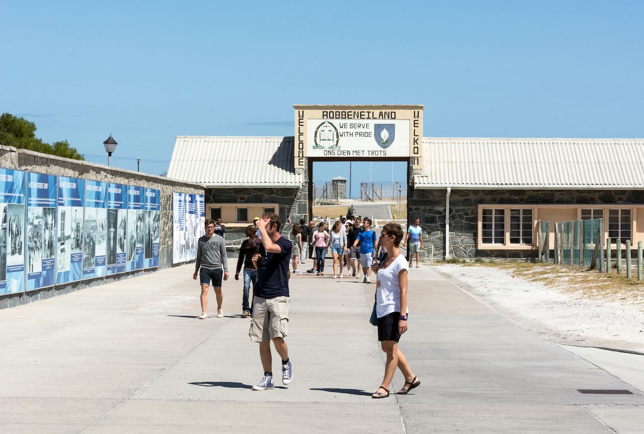 Arriving at Robben Island — Nelson Mandela's Prison