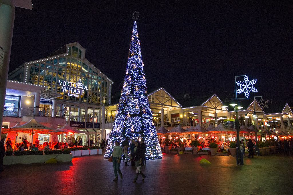Christmas Tree at the V&A Waterfront, Cape Town