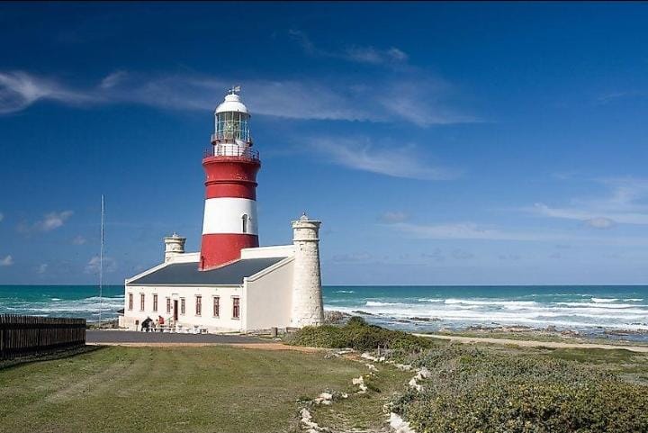 Cape Agulhas Lighthouse on a Clear Day